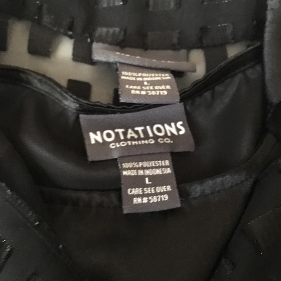 Natations Clothing Co Women’s 2 Piece  Blouse,  L - Picture 4 of 8